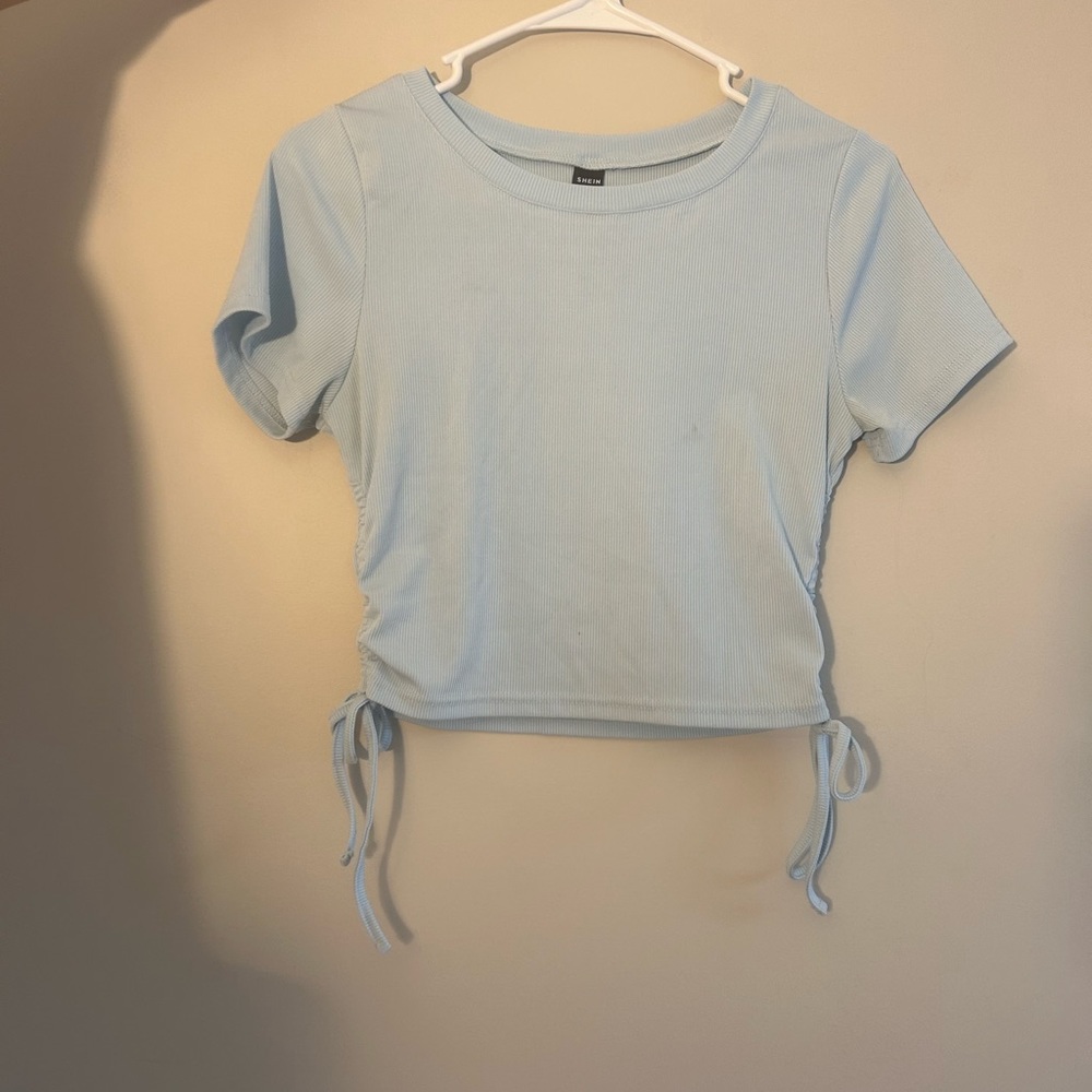 SHEIN Baby Blue Top